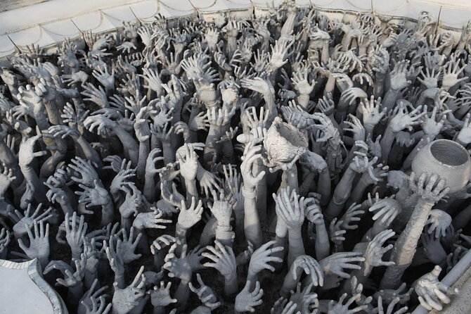 Chiangmai to White Temple, Blue Temple & Black museum - Wat Rong Khun, the White Temple