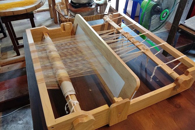 Completed Thai Silk Class Experience - Cross Weaving and Your Handmade Souvenir