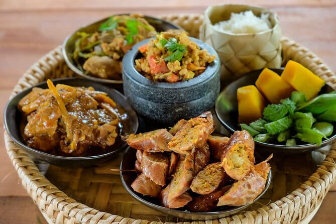 Cook Local Northern Thai Food in Traditional House - Cooking with charcoal, stone, and coconut