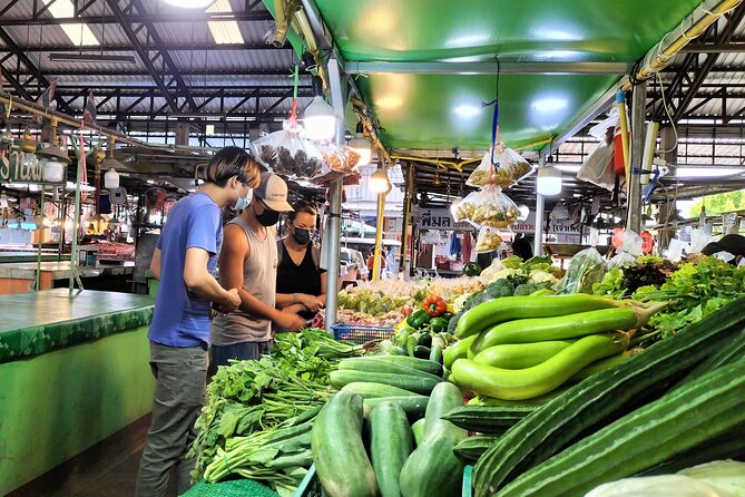 Cooking class in organic garden and local market tour ThaiCottage - The organic garden sets the scene