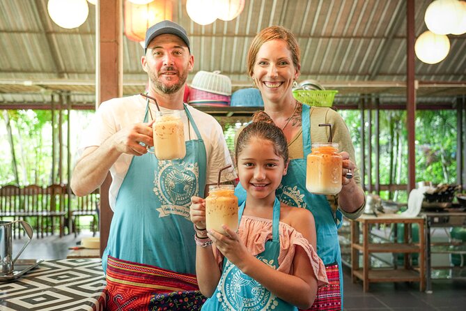Cooking Class with Organic Farm in Chiang Mai at Mama Noi - Your own station and several Thai recipes