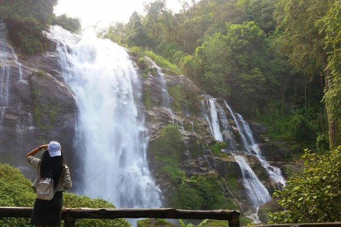 Doi Inthanon Waterfall and Royal Project Chiang Mai - Hmong market and Royal Project products