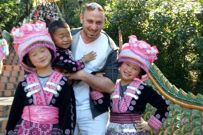 Doi Suthep Temple and Bau Thong Waterfalls Private Tour - Karen Long Neck Village: interesting, but think about the setting
