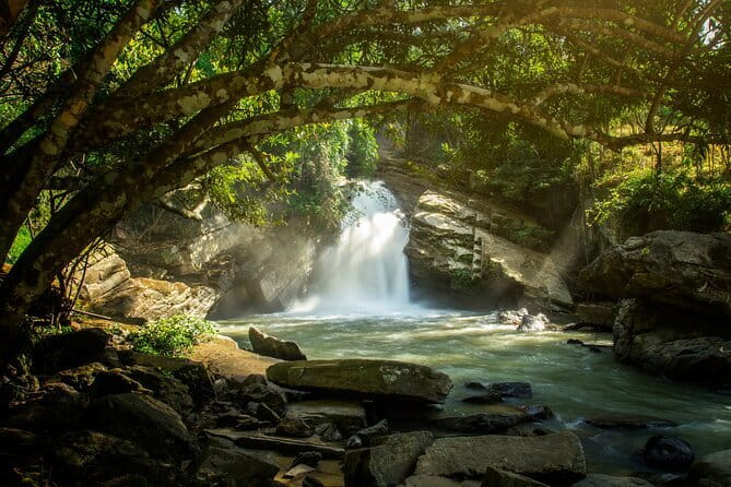 Elephant Sanctuary + Waterfall + Bamboo Rafting One Day Trip - A full day beyond Chiang Mai City