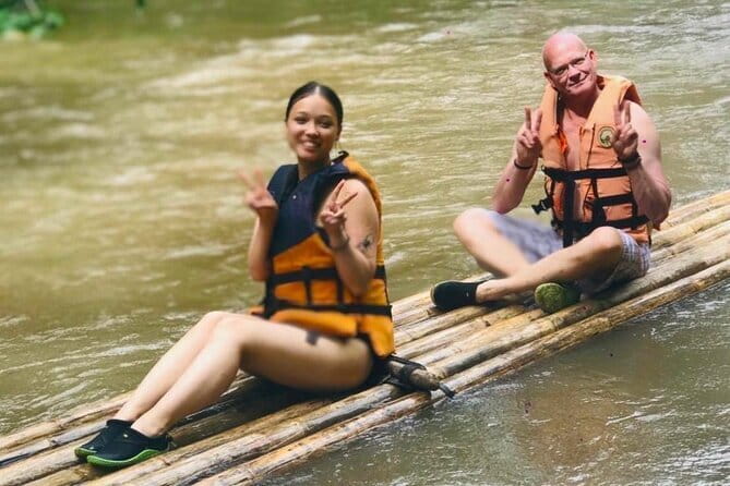 Elephant Sanctuary + Waterfall + Bamboo Rafting One Day Trip - Who will enjoy this day most?
