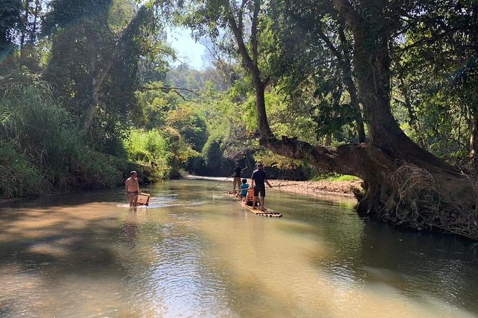 Elephant Sightings , Bamboo Rafting Through The Jungle, Swimming In a Waterfall - Who will enjoy this day most