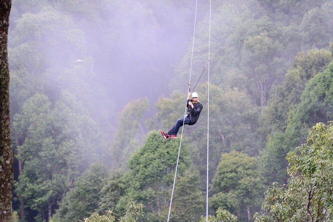 Extream Zipline @ Kingkong Smile and Dip in Hot Spring - Kingkong Smile Is Built for Big Zipline Thrills