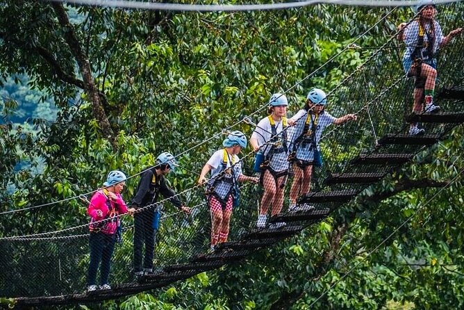 Extream Zipline @ Kingkong Smile and Dip in Hot Spring - What the Zipline Morning May Feel Like