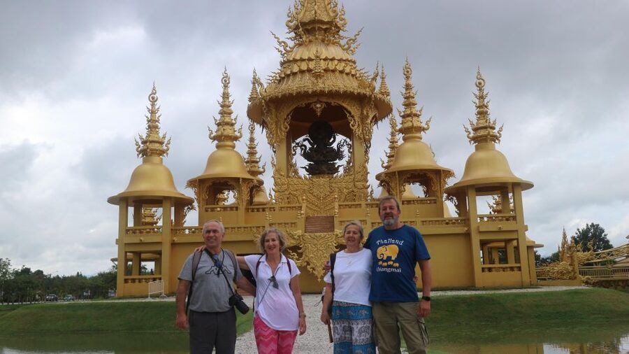 From Chiang Mai: Chiang Rai's Temples Exploration Day Trip - The Blue Temple brings a different mood