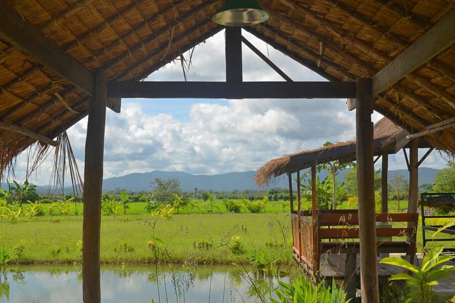 From Chiang Mai: Mae Taeng Valley and Waterfalls Cycle Tour - The one-hour ride from Chiang Mai