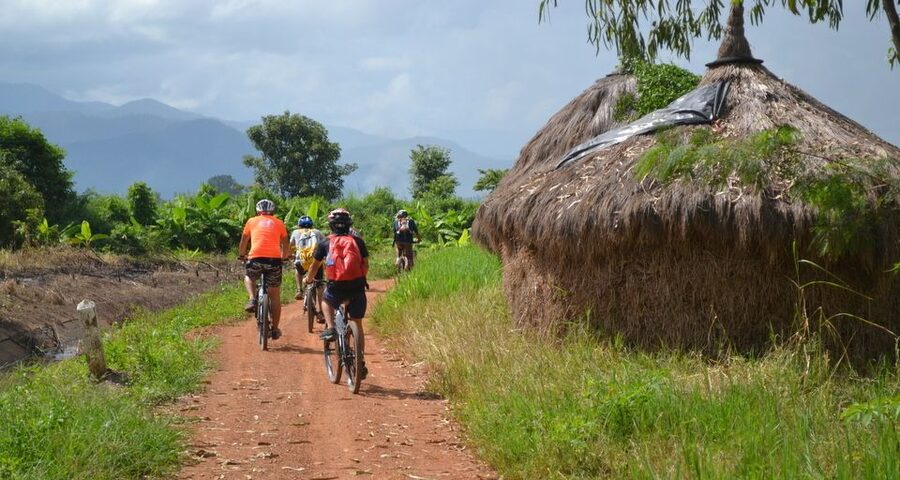 From Chiang Mai: Mae Taeng Valley and Waterfalls Cycle Tour - Choosing between more riding and the waterfall