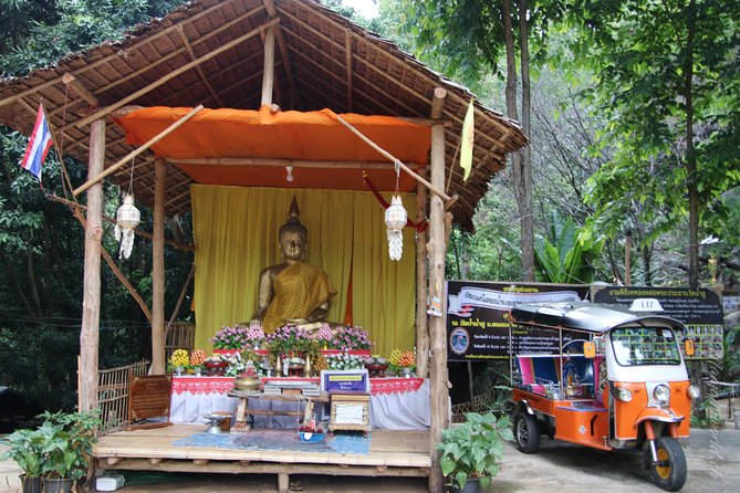 Full Day Chauffeur Driven Tuk Tuk Adventure in Chiang Mai including rafting - Hiking to the forest waterfall