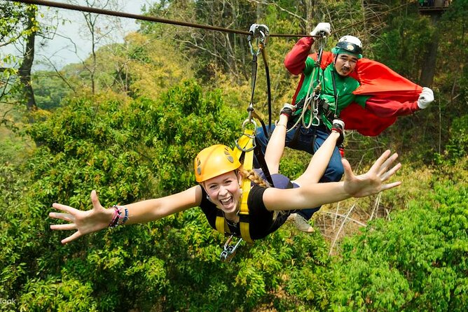 Full Day Chiang Mai Zipline Adventure, Rafting, ATV-ing, and Sticky Waterfall - Lunch, drinks, and what is really included