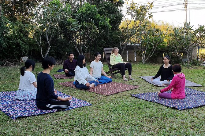Full Day Yoga, Meditation, and Thai Cultural Immersion in Chiang Mai - Wat Phra That Doi Saket and the nearby market
