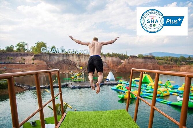 Grand Canyon Water Park Entry Pass - The Floating Obstacle Course Takes Center Stage