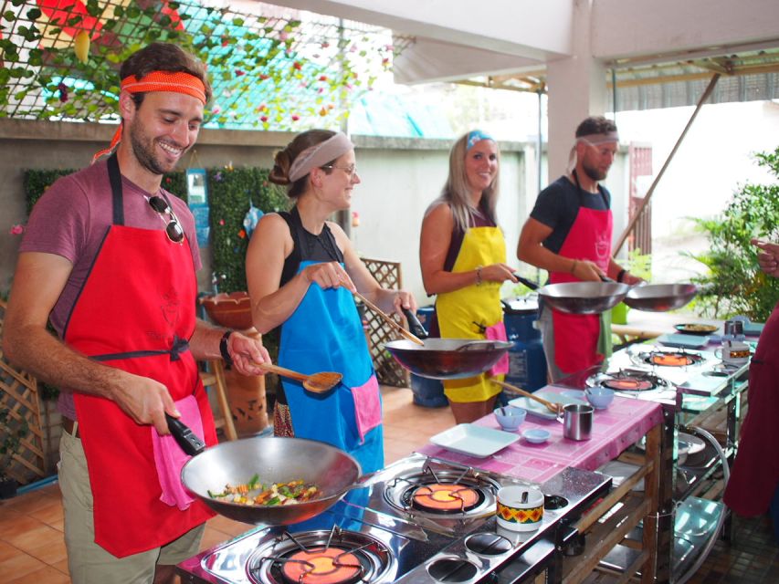 Half-Day Cooking Class with Market Tour - Choosing five dishes from a broad Thai menu