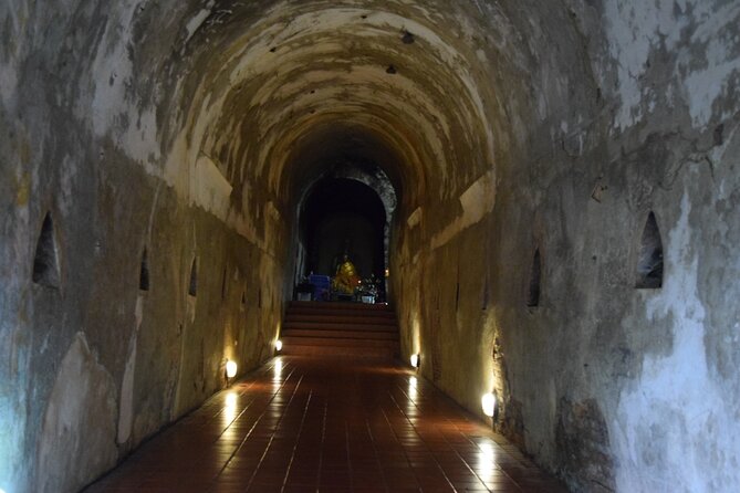 Half Day Umong Temple and Monk Chanting at Doi Suthep Temple ( Private tour) - Wat Umong and the tunnel Buddha images