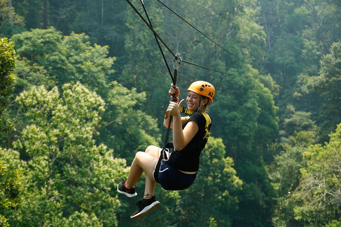 Jungle Flight Zipline Roller Coaster - Safety and the guide team