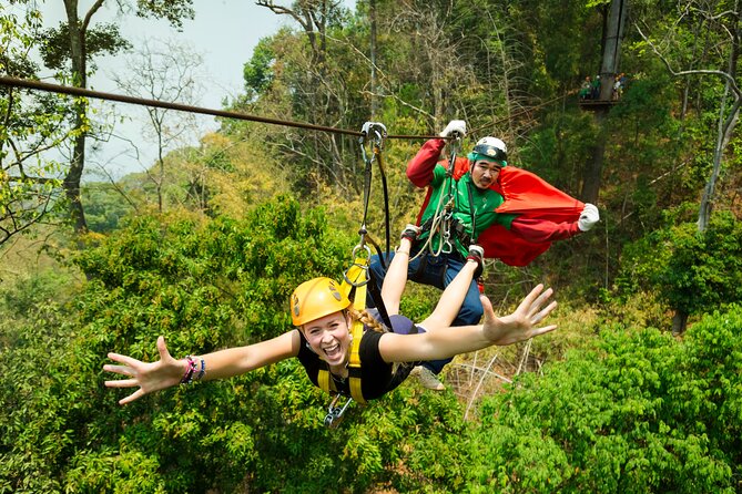 Jungle Flight Zipline Roller Coaster - Lunch gives the half-day outing a proper finish