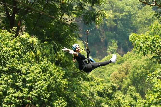 Kingkong Smile Zipline Adventure Tour From Chiang Mai - The views above Doi Saket