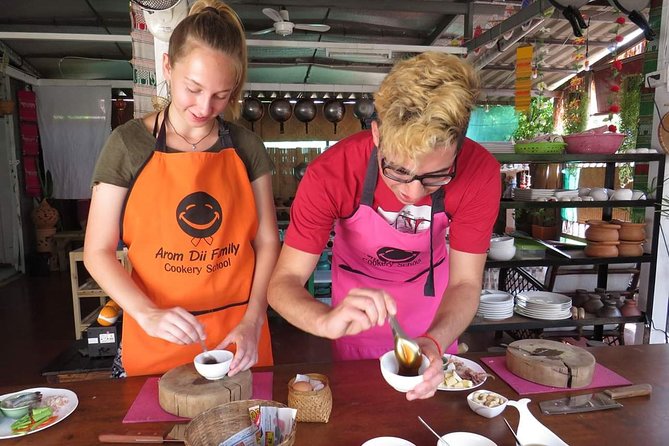 Morning Thai cooking class - The no-air-conditioning setup