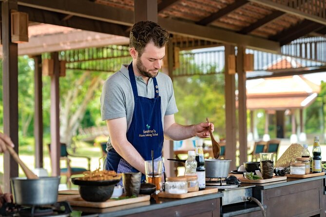 Morning Thai Cooking with Grandma - Market Visit & Farm Tour - Cooking four dishes at your own station