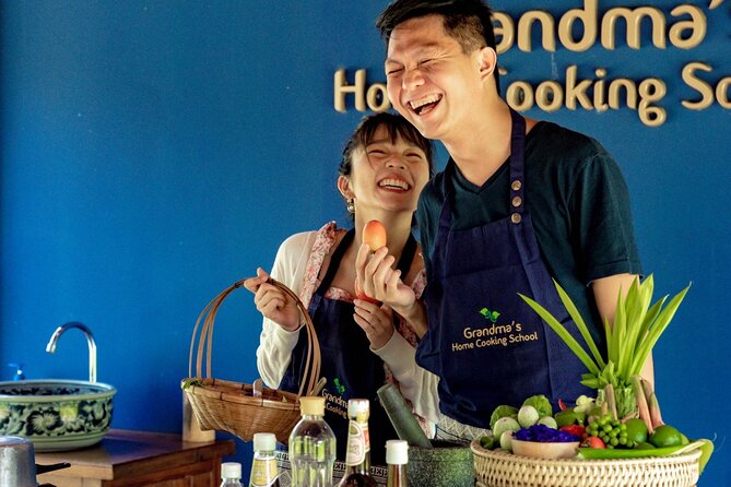 Morning Thai Cooking with Grandma - Market Visit & Farm Tour - Eating as you cook, not waiting until the end