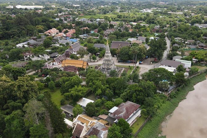 No.1 Chiang Mai: 4-Hour ancient city "Wiang Kum Kam" Cycling Tour - Crossing the Ping River and leaving the city behind