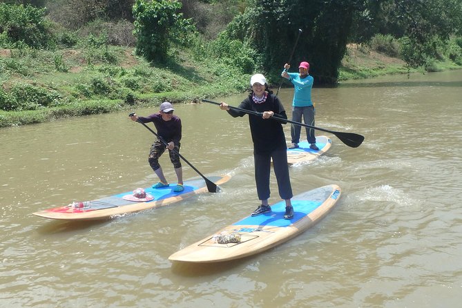 No.1 Chiang Mai: Stand Up Paddle Board through Mae Taeng Forest - Safety gear and a calm Class 1 current