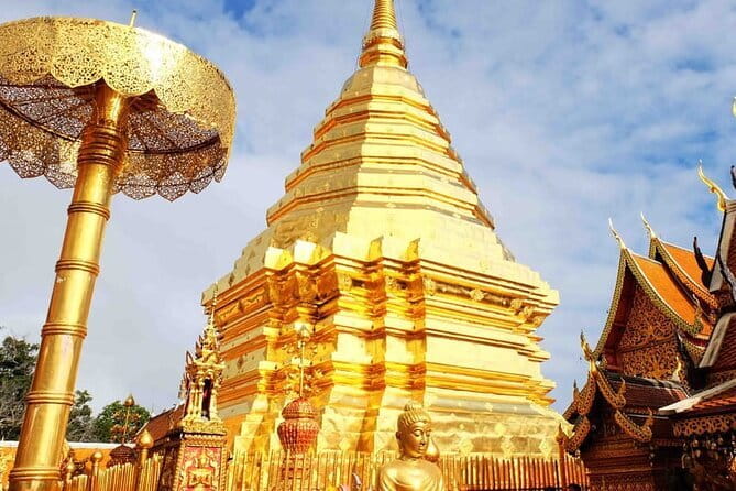 Private Day Tour Doi Suthep Temple and Handicraft Center - Key points at a glance
