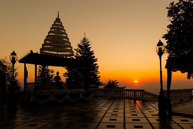 Private Day Tour Doi Suthep Temple and Handicraft Center - Doi Suthep and Chiang Mai from above