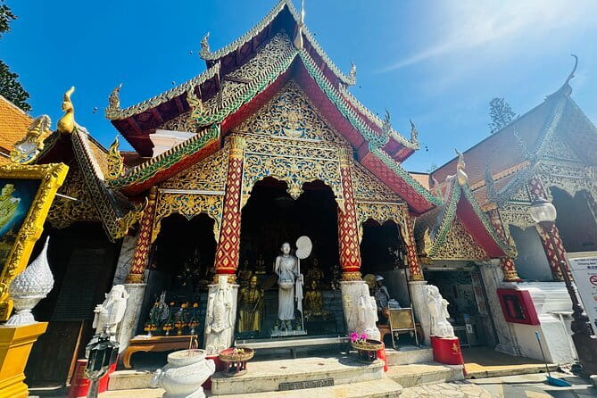 Private Doi Suthep Temple Handicraft Center and Sticky Waterfall - Wat Pha Lat, the calm forest temple