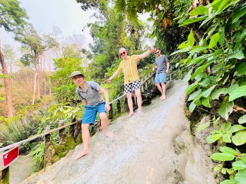 Private : Sticky Waterfall & Secret Temple & Karen Village. - What the day feels like in practice