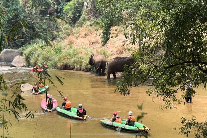 Safety whitewater rafting in Chiangmai by Khampan Rafting - A practical start at 1:30 pm