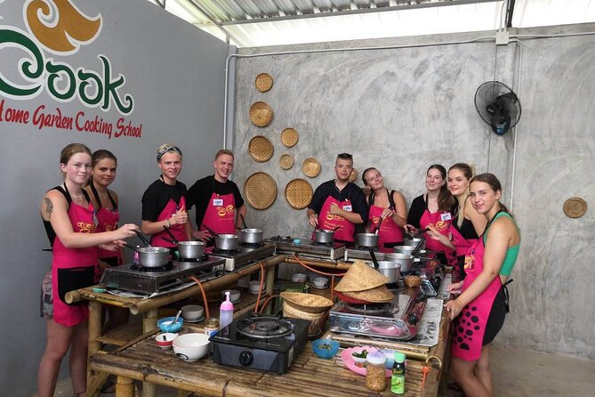 Signature Thai Cooking Course - One wok per person keeps you involved