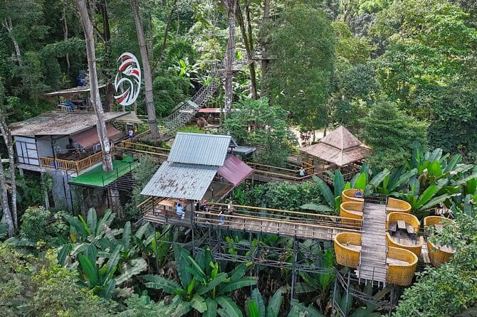 Sky Hawk Zipline Adventure with Optional ATV in Chiang Mai - What the 18 ziplines are really like
