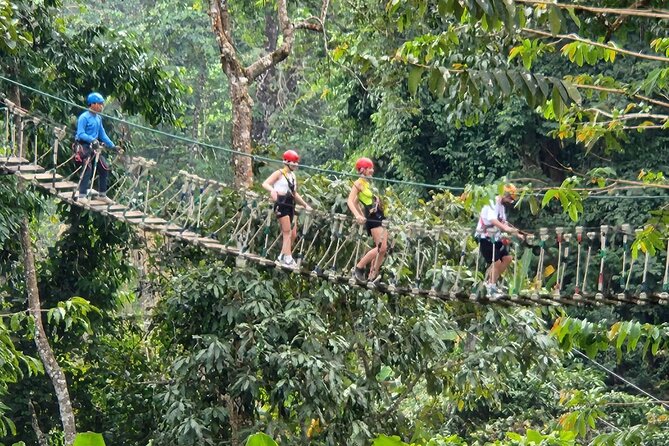 Sky Hawk Zipline Experience in Chiang Mai - The climbing is the part to take seriously