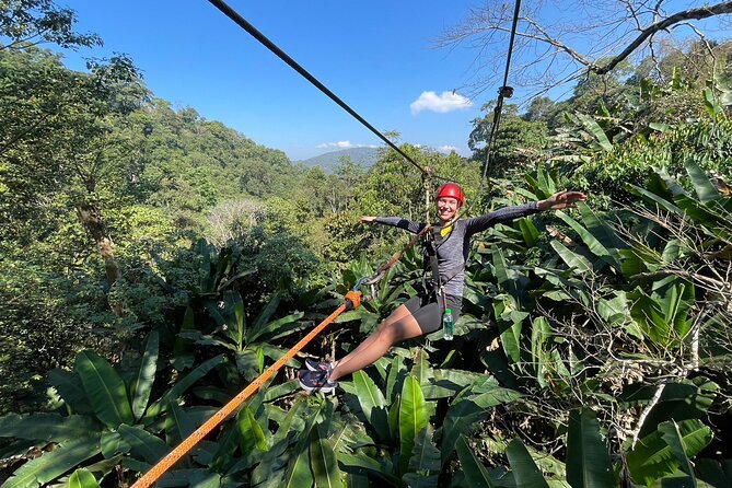 Sky Hawk Zipline Experience in Chiang Mai - Safety training before the first flight