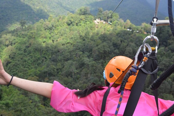 Skyline Jungle Luge - The giant swing adds one short, dramatic burst