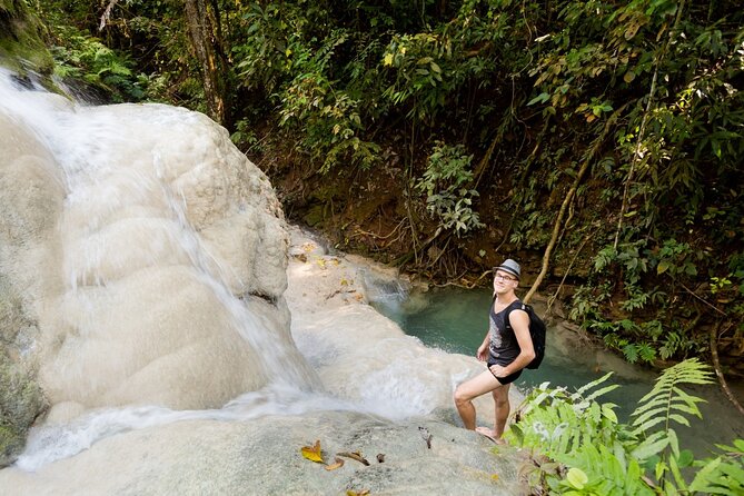 Sticky Waterfall Chiang Mai and Mae Ngat Boat Tour - Key points at a glance