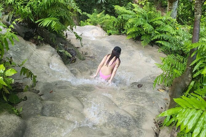 Sticky Waterfall Chiang Mai and Mae Ngat Boat Tour - Bua Thong Sticky Waterfalls, the day’s star attraction