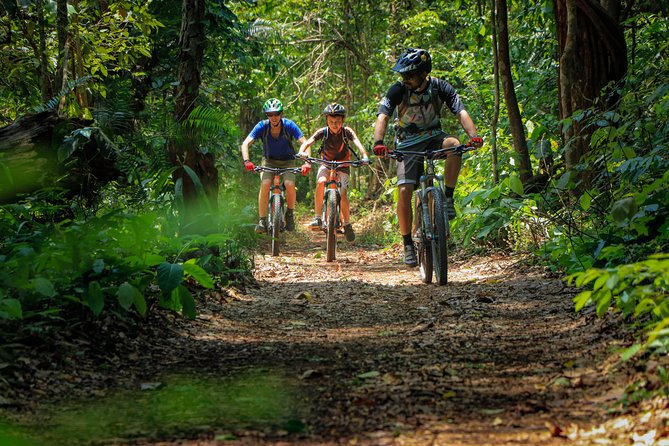 Sticky Waterfall Cycling Tour - Bua Thong Waterfall, the sticky finish