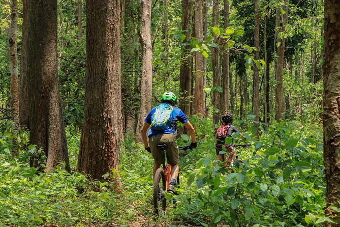 Sticky Waterfall Cycling Tour - Riding with a group of up to eight