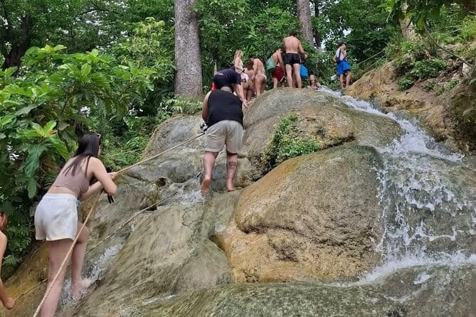 Sticky Waterfalls Private Half Day Fun Escapades - What the drivers add to the day
