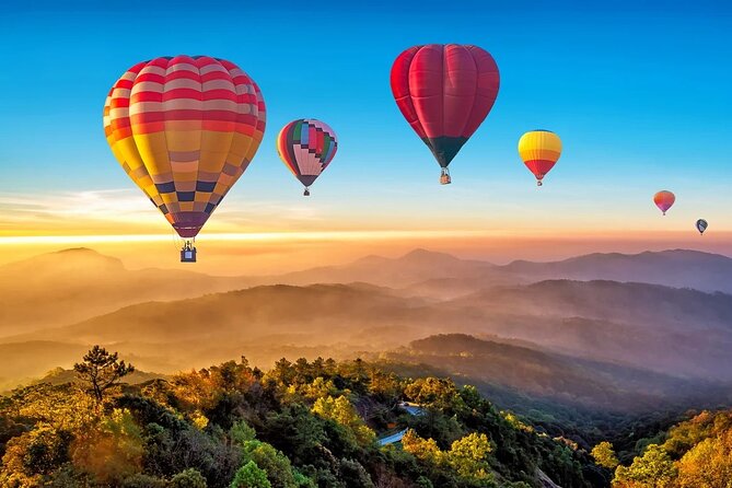 Sunrise Hot Air Balloon Adventure in Chiang Mai - Sunrise over Chiang Mai from a hot-air balloon