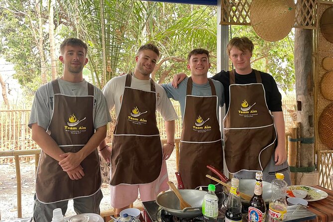 Team Aim Thai Cooking School (#1 Cooking Class in Chiang Mai) - Arriving at the open-air kitchen
