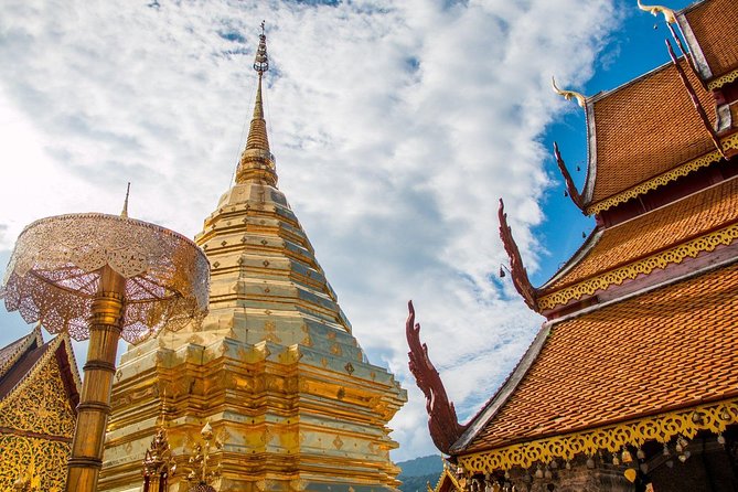 The Best Chiang Mai City Private Tour: Famous Temples & Viewpoint - Wat Phra That Doi Suthep and the city view