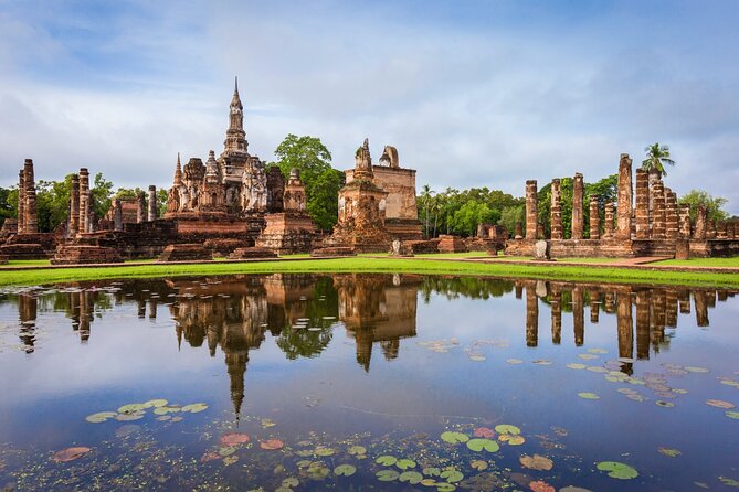 Unseen Sukhothai Province 2 Days 1 Night Private Tour - Sukhothai Historical Park by golf cart