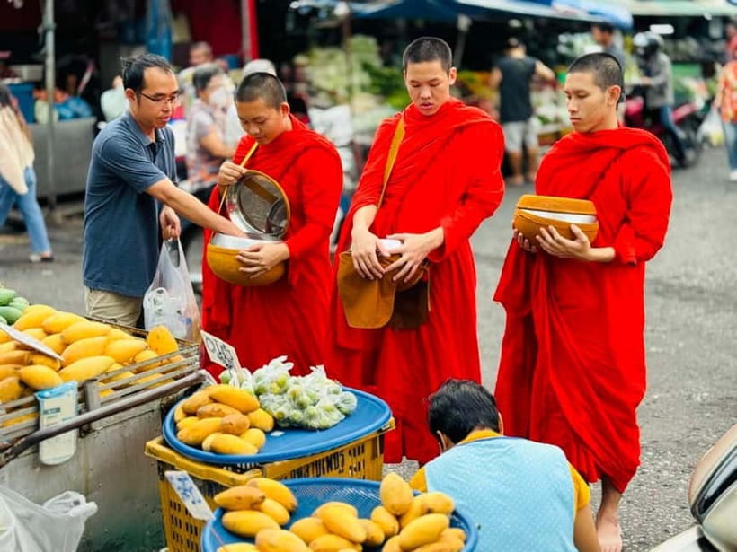 Walk With Monks Collecting Alms(meeting point maybe change) - Walking with monks from 6:00 AM