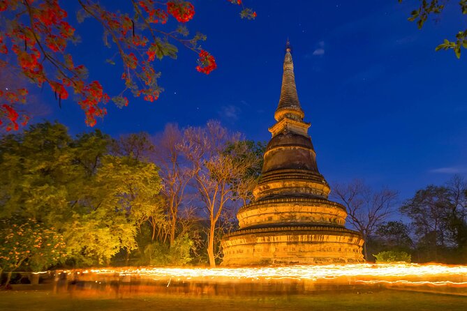 Wat Umong and Doi Suthep Temples Evening Tour - Wat Umong: tunnels, trees, and a 700-year-old chedi